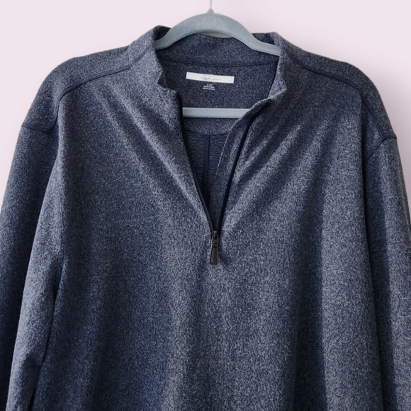 Greg Norman Quarter Zip Mock Neck Pullover Sweater Size Large Mens Casual Wear - Picture 2 of 5